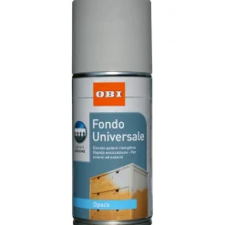 OBI fondo spray universale opaco grigio 150 ml