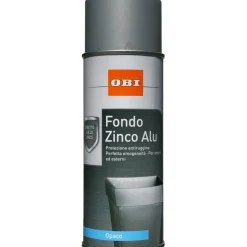 OBI fondo spray Zinco Alu opaco grigio argento 400 ml
