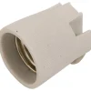 OBI portalampada E27 bianco porcellana