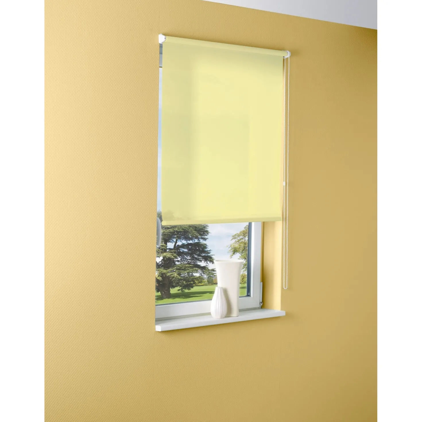 OBI tenda parasole a rullo Sagunto 60 cm x 175 cm gialla