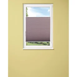 OBI Tessuto plissettato controventato Milena 120 cm x 130 cm grigio