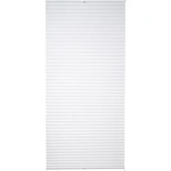 OBI Tessuto plissettato controventato Milena 120 cm x 130 cm bianco