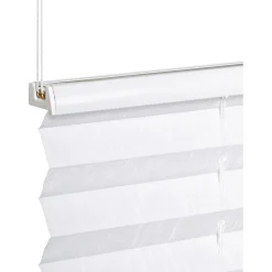 OBI Tessuto plissettato controventato Milena 105 cm x 130 cm bianco