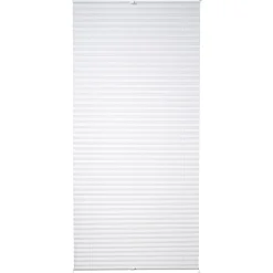 OBI Tessuto plissettato controventato Milena 105 cm x 130 cm bianco