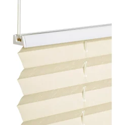 OBI Tessuto plissettato controventato Milena 105 cm x 130 cm beige