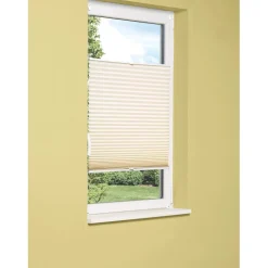 OBI Tessuto plissettato controventato Milena 105 cm x 130 cm beige