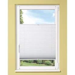 OBI Tessuto plissettato termico controventato Tona 105 cm x 130 cm bianco