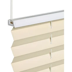 OBI Tessuto plissettato termico controventato Tona 105 cm x 130 cm beige