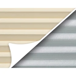 OBI Tessuto plissettato termico controventato Tona 120 cm x 130 cm beige