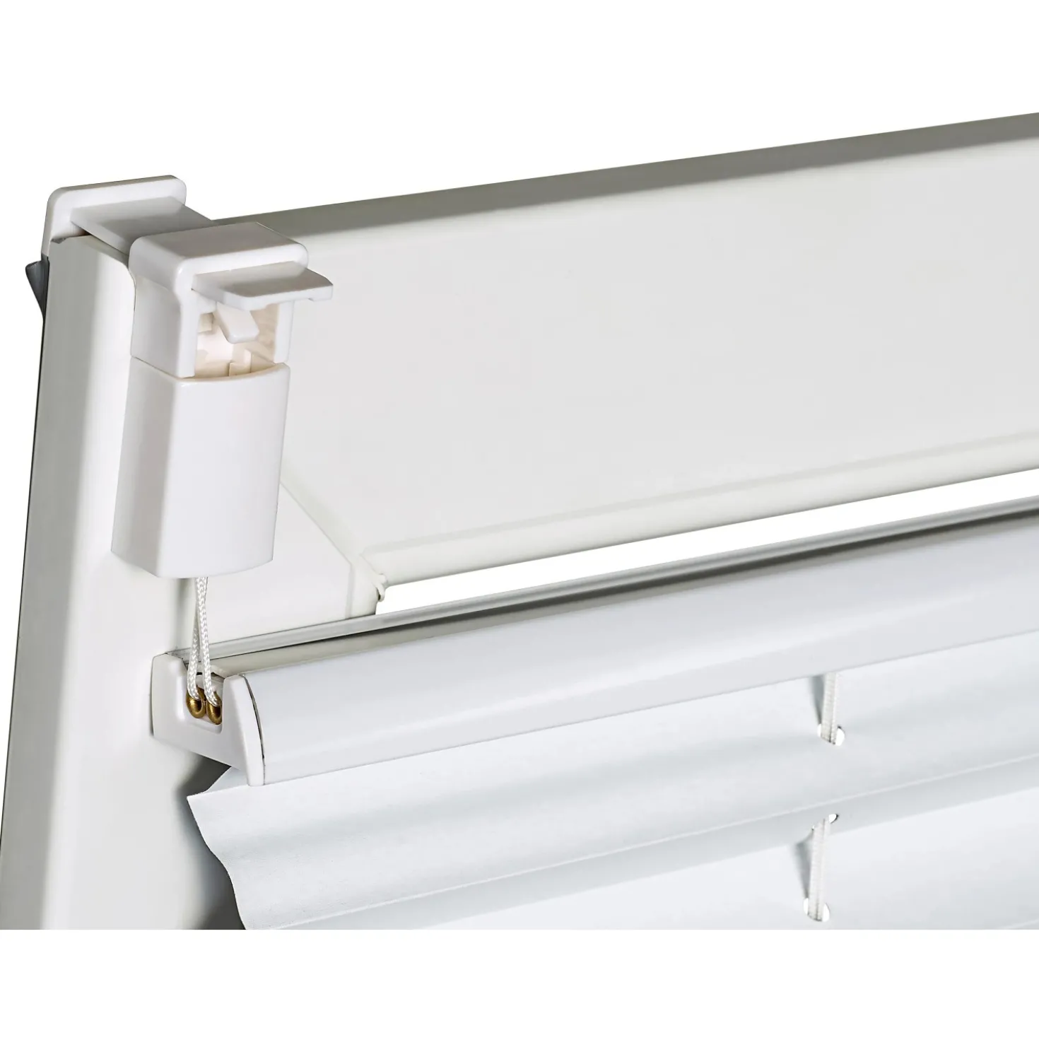 OBI Tessuto plissettato termico controventato Tona 120 cm x 130 cm bianco