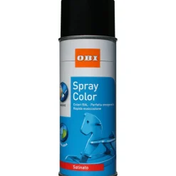 OBI vernice spray Color satinata base acqua nero intenso 400 ml