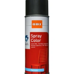 OBI vernice spray Color satinata nero intenso 400 ml