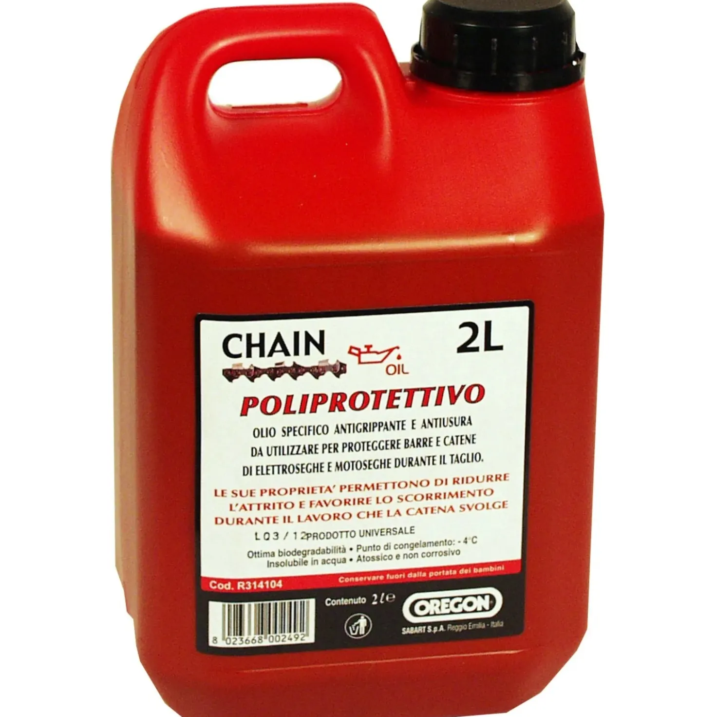 Olio catena motosega Oregon Oregon 70 lubrificazione da 2 l