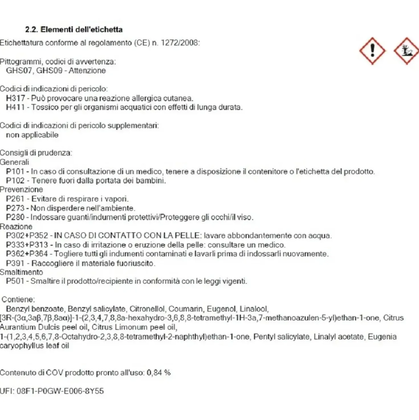 Olio essenziale profumato idrosolubile 15 ml