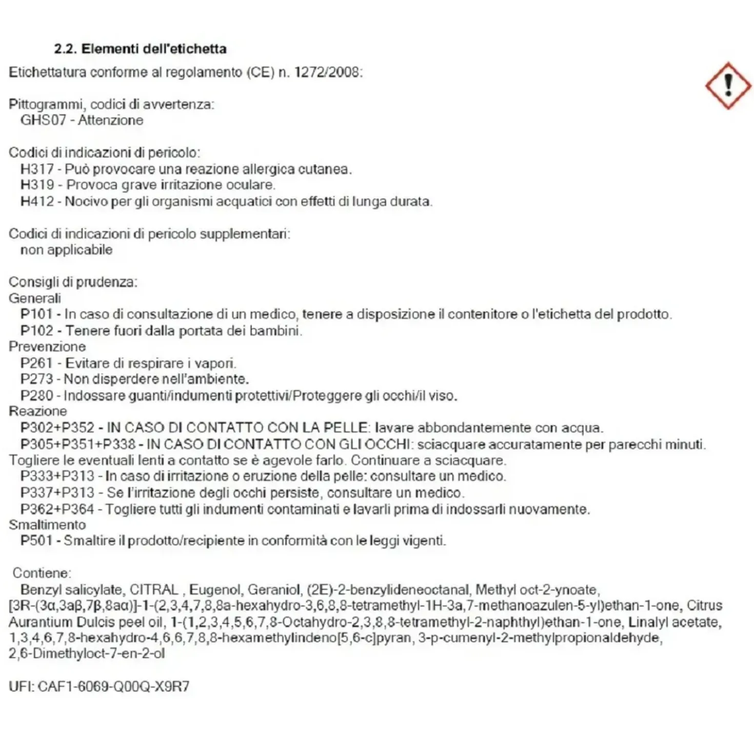 Olio essenziale profumato idrosolubile 15 ml