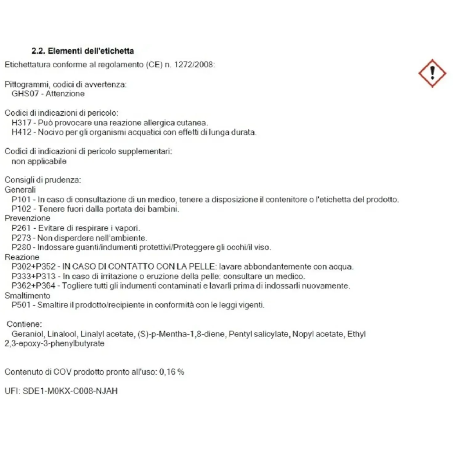 Olio essenziale profumato idrosolubile 15 ml