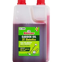 Olio garden Rhutten sintetico 2T con dosatore 1 l