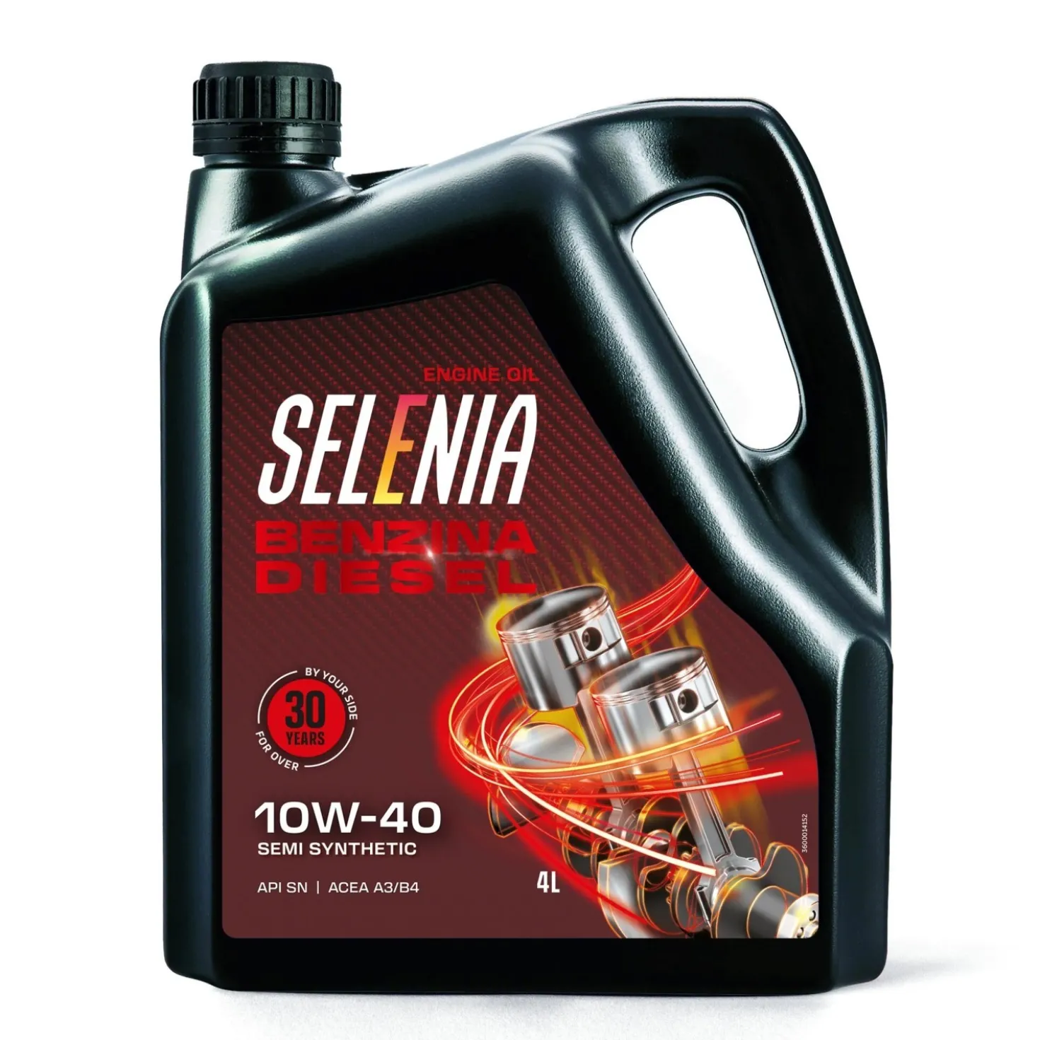 Olio Motore Selenia Benzina e Diesel 10W-40 da 4 l