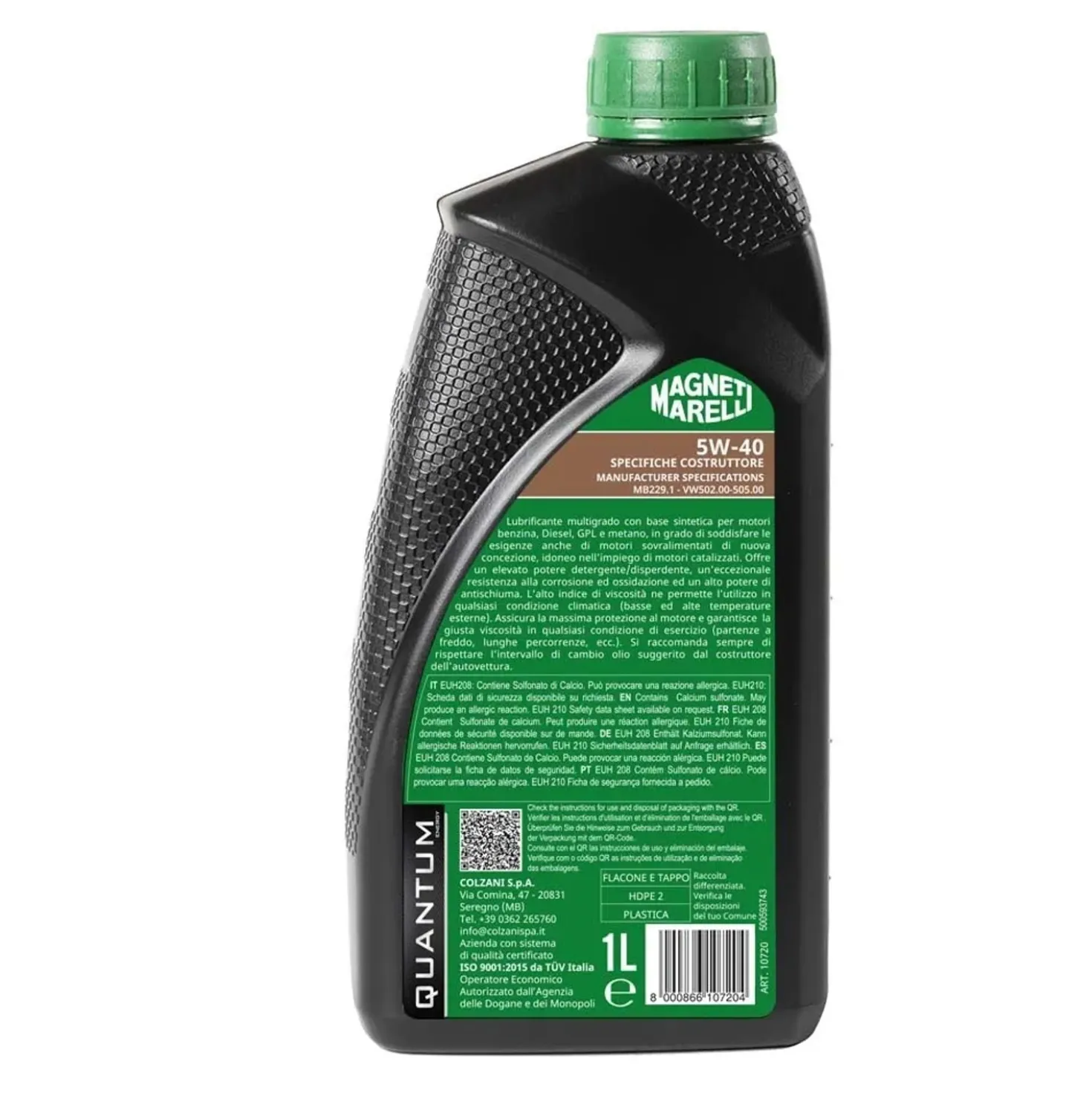Olio motore 5W40 Quantum Marelli 1 l
