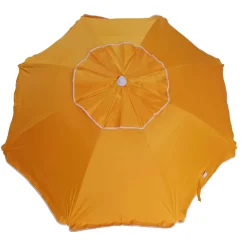 Ombrellone a palo centrale Twist Spiaggia Ø 200 cm colori assortiti