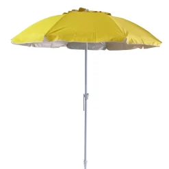 Ombrellone a palo centrale Twist Spiaggia Ø 200 cm colori assortiti
