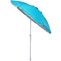 Ombrellone a palo centrale Twist Spiaggia Ø 200 cm colori assortiti