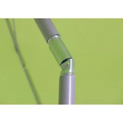 Ombrellone da balcone a palo centrale CMI Ø 200 cm verde chiaro