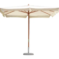 Ombrellone da giardino a palo centrale 300x200 cm ecru`