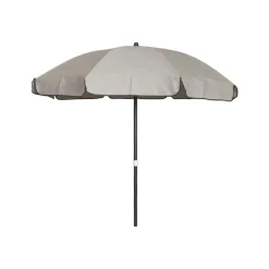 Ombrellone da giardino a palo centrale Ø 200 cm sabbia