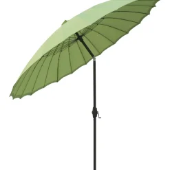 Ombrellone da giardino a palo centrale Limon Ø 270 cm verde lime