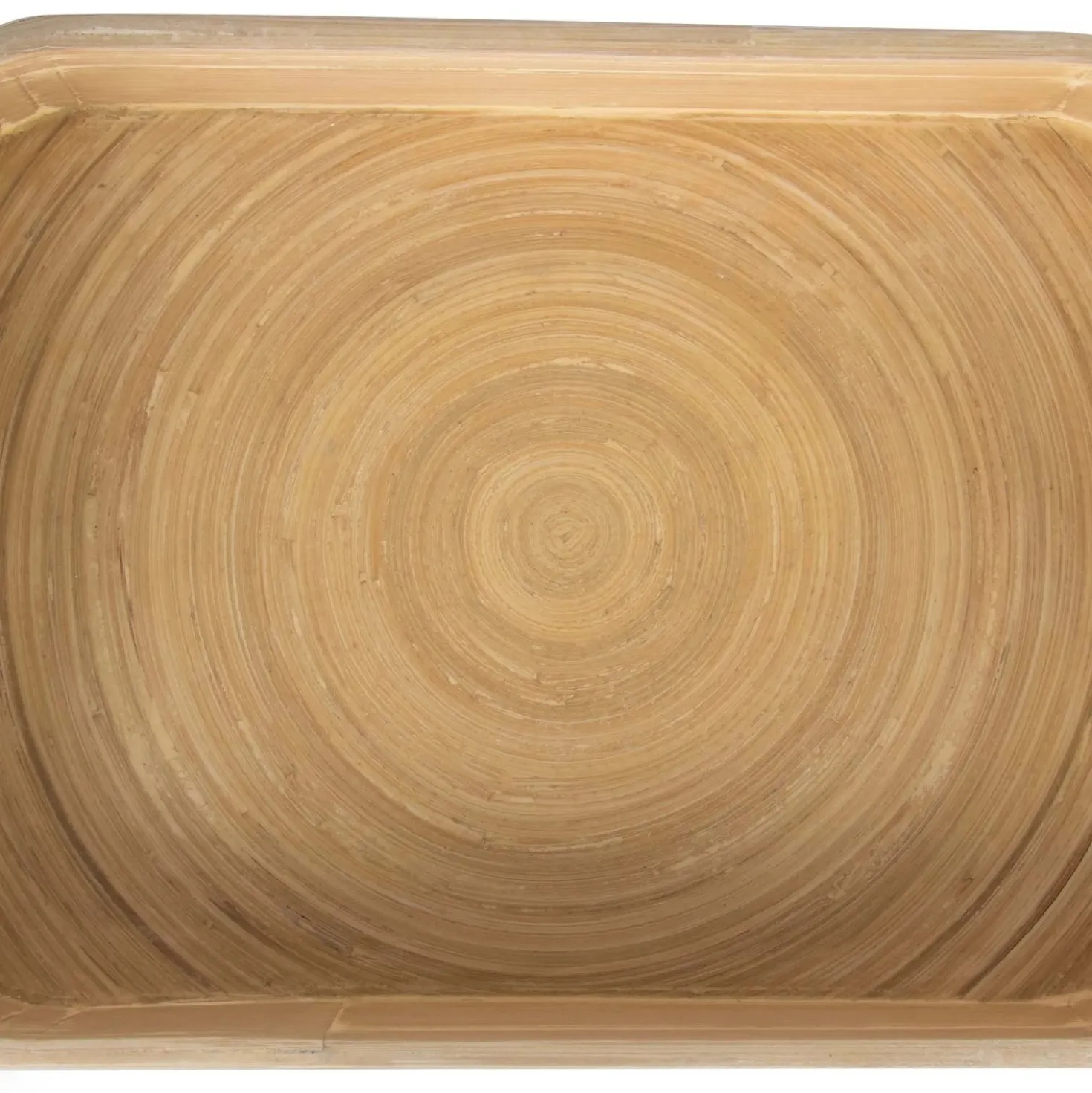 Organizer in bambù laccato Danang set 4 bianco