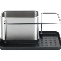 Organizer lavello cucina in acciaio inox WENKO Orio
