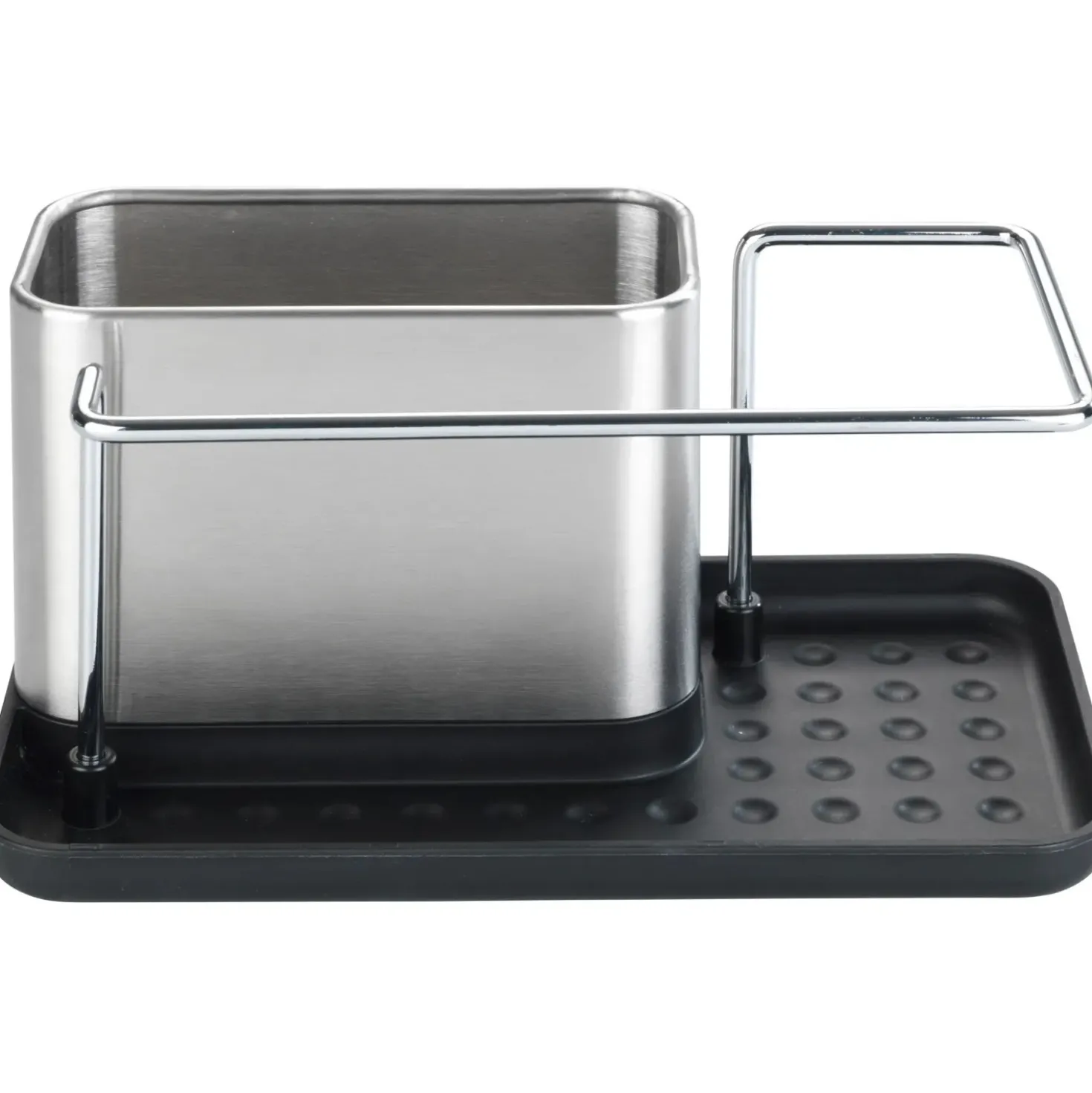 Organizer lavello cucina in acciaio inox WENKO Orio