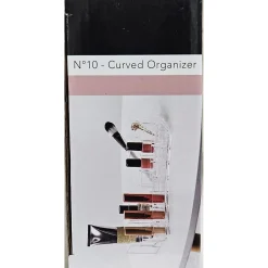 Organizer trucchi trasparente curvo 28x12x6,5 cm