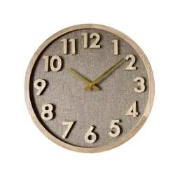 Orologio da parete Alena Ø 40x3 cm marrone