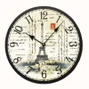 Orologio da parete francobollo Paris a fantasia Ø 34 cm