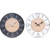 Orologio da parete in mdf Ø33 cm in confezione termoretratta