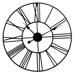 Orologio da parete Sigma nero Ø 80 cm