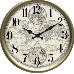 Orologio Mondo antico 38 cm