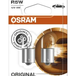 Osram lampadina auto attacco in metallo R5W 12 V