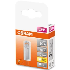 OSRAM Lampadina LED Pin G4, 20W 2700K
