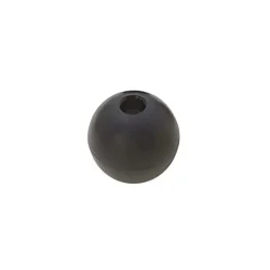 Palline ferma cima Ø esterno 28 mm nera 2 pz