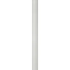 Palo quadro in alluminio con tappo Ø 7 x H 95 cm