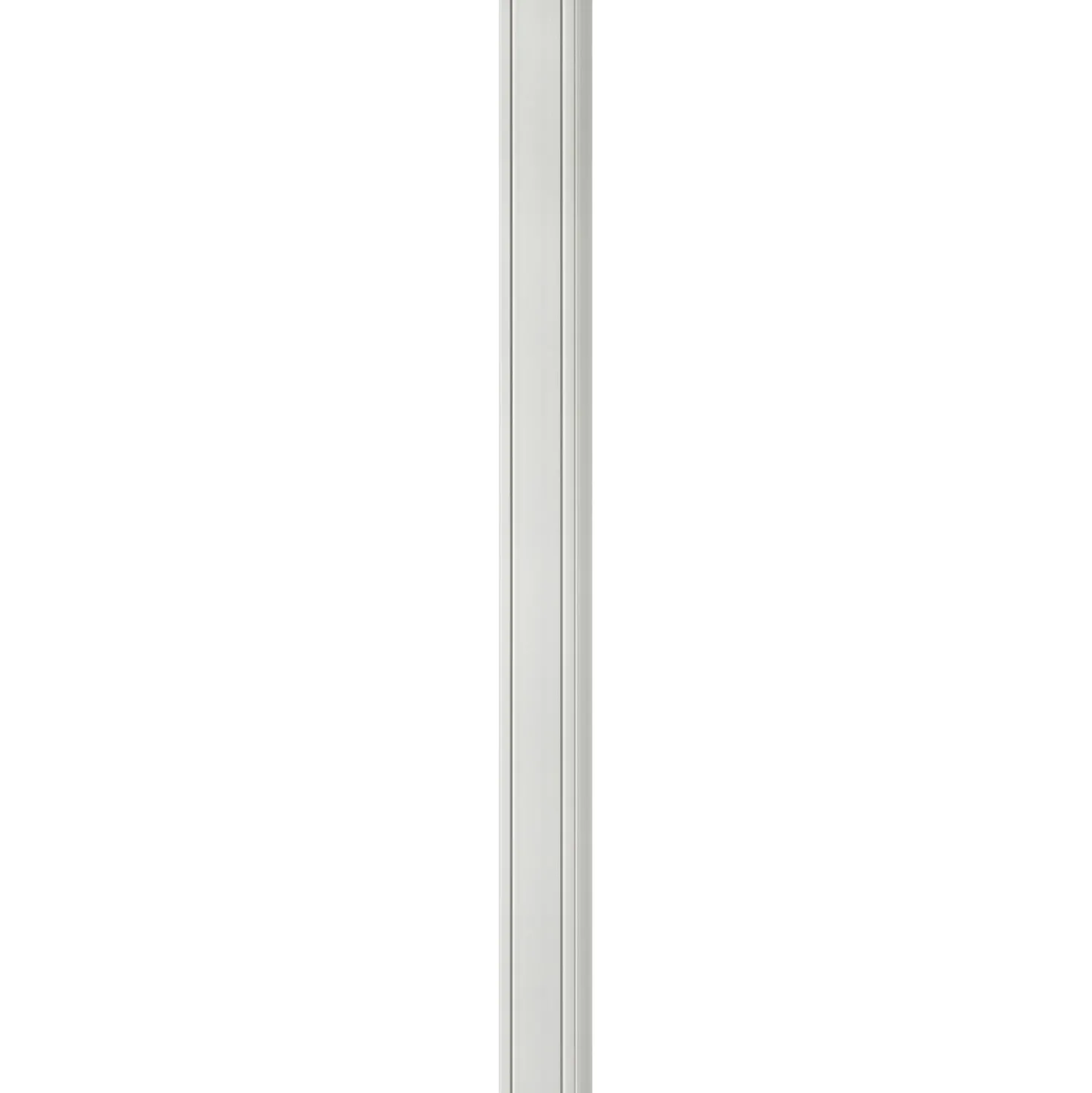 Palo quadro in alluminio con tappo Ø 7 x H 95 cm