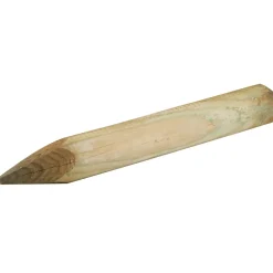 Palo tondo in legno con punta Ø 5,5 x H 30 cm