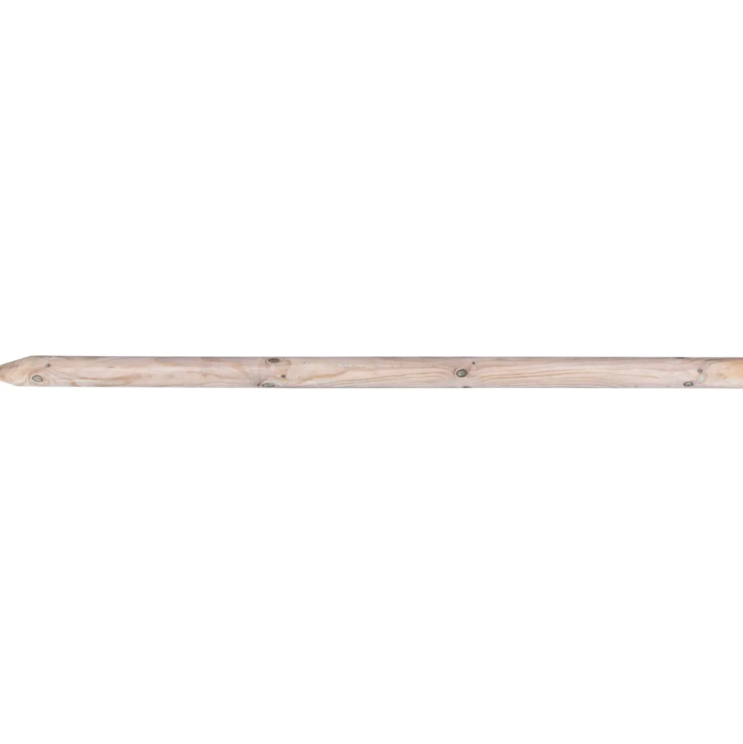 Palo tondo in legno con punta Ø 8 x H 250 cm