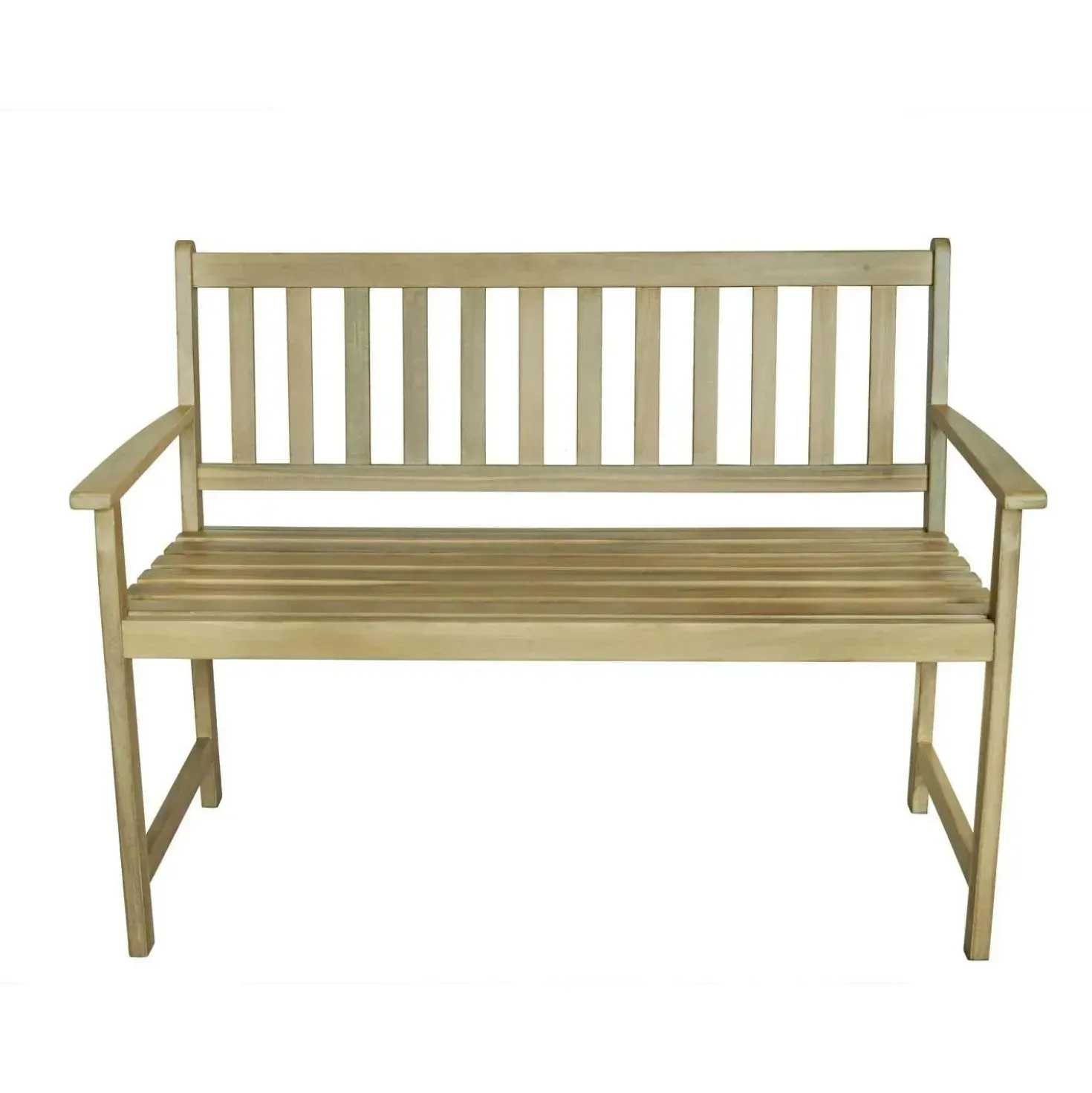 Panchina da giardino Kentwood in legno 115x56,6 cm acacia