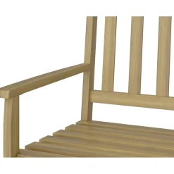 Panchina da giardino Kentwood in legno 115x56,6 cm acacia
