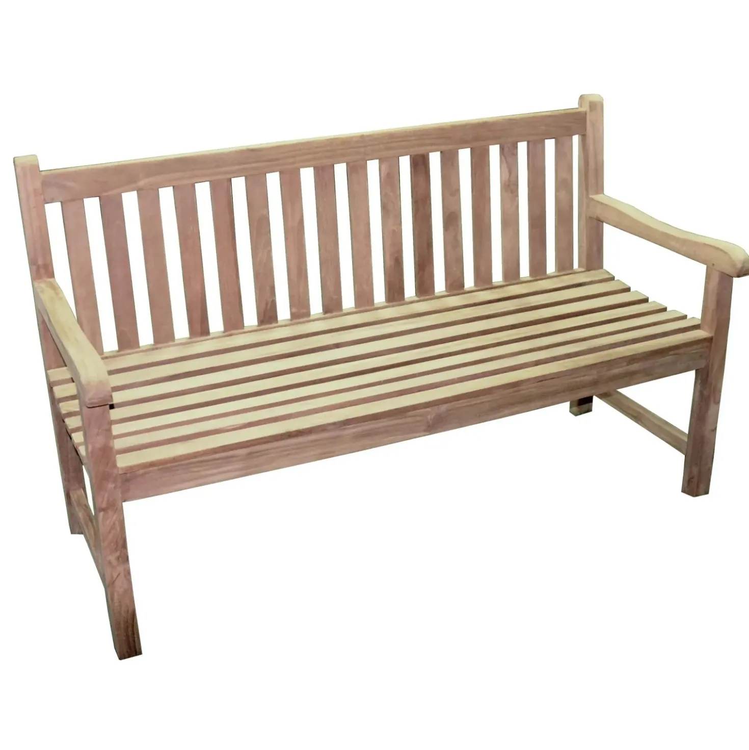 Panchina in teak 150x55xH91,5 cm 3 posti