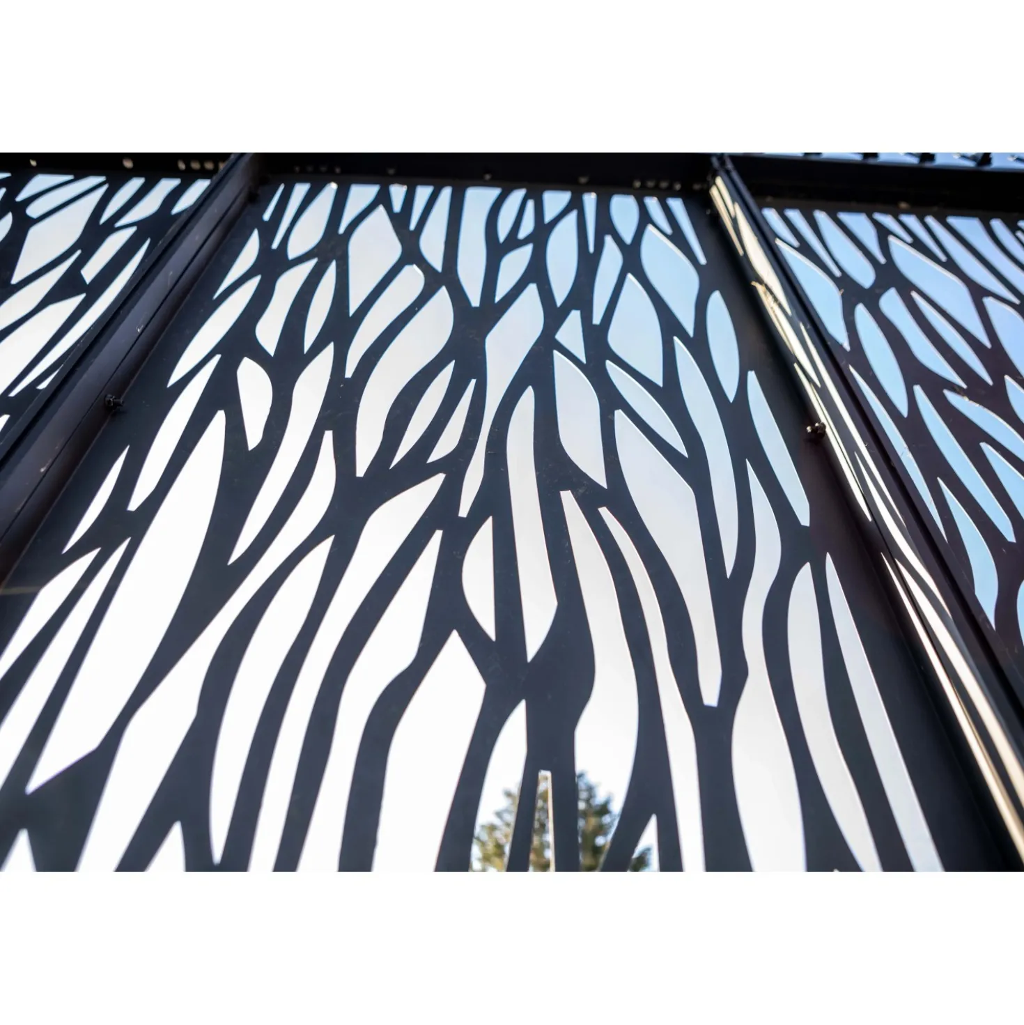 Pannelli Moucharabieh per pergola 3630 in acciaio 4 pz. 360 cm